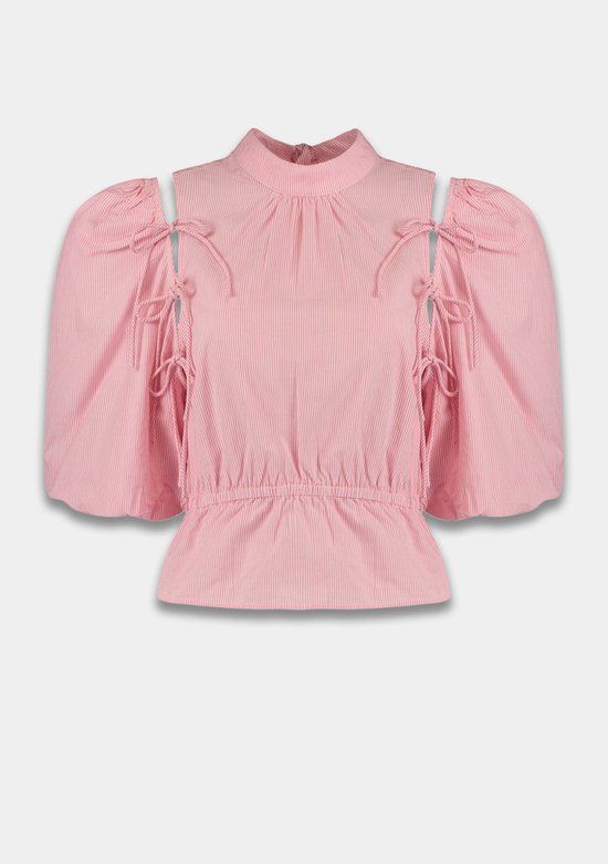 Harper & Yve PINK STRIPE Dames Tops