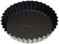 FMprofessional Fackelmann 21683.0 Taarteletvorm met antiaanbaklaag, met hefbodem, metaal, zwart