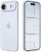 Techsuit Sparkle Skin Glitter Silicone Back Cover Transparant Hoesje geschikt voor Apple iPhone Air