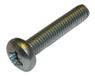 Vis à tête cylindrique M4X12 Acier galvanisé (10 pièces)