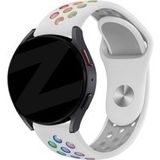 Bandz Bracelet sport 'Deluxe' Gard Pro Health Smartwatch 3 - 41mm (blanc/multicolore)