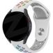 Bandz Bracelet sport 'Deluxe' Gard Pro Health Smartwatch 3 - 41mm (blanc/multicolore)