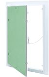 vidaXL Access Panel Green and Silver 35 x 45 cm Aluminium and Plasterboard