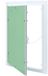 vidaXL Access Panel Green and Silver 35 x 45 cm Aluminium and Plasterboard