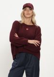 AMERICAN VINTAGE Trui 'EAST' wijnrood