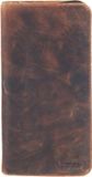 Greenland Nature Montana leren paspoortetui 25 cm - natur