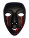 RUBIES FRANCE Zwart masker met bloedtranen voor vrouwen
