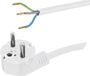 Hawa 1008227 Aansluitkabel Stroom Wit 5.00 m