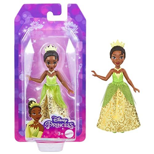 Mattel Disney Prinses – MTHLW71 – pop met gewrichten, 9 cm – karakter Tiana