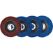 PARKSIDE® Disques à lamelles ou Plateau auto-agrippant avec disques abrasifs ou Disque de nettoyage ou Disques à ébarber (4 pièces)