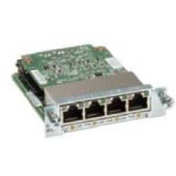 Cisco EHWIC-4ESG-P - Network Module - Gigabit Ethernet - 4 Ports