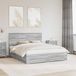 Maison Exclusive - Cadre de lit Sonoma gris 160 x 200 cm Matériau dérivé du bois
