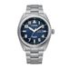 Citizen montre sport homme eco-drive 42mm boîtier et bracelet super titanium argenté avec cadran bleu (BM8560-88L)