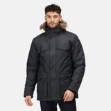 Regatta Aarav Parka - jas - heren - waterdicht - ademend - Donker grijs
