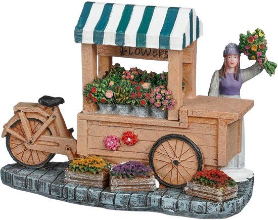 Luville Flower Market Polyresin Multicolor 10 cm
