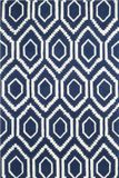 Safavieh Vloerkleed Essex handgemaakt wol Donkerblauw 122x183 cm