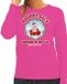 Bellatio Decorations Foute Kersttrui/Sweater Dames - Buddha Says Cheers & Relax - Roze - Wijn L