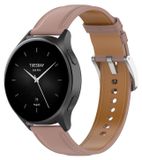 Wigento Xiaomi Watch 2 Pro Hoogwaardige kunstleren band in roze kleur