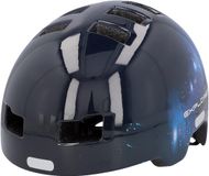 FISCHER BMX fietshelm, Dirt Bike Helm Plus Universe, S/M, zwart