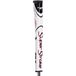 Super Stroke Pistol Lock 2.0 Poignée de putter, Blanc/Rouge