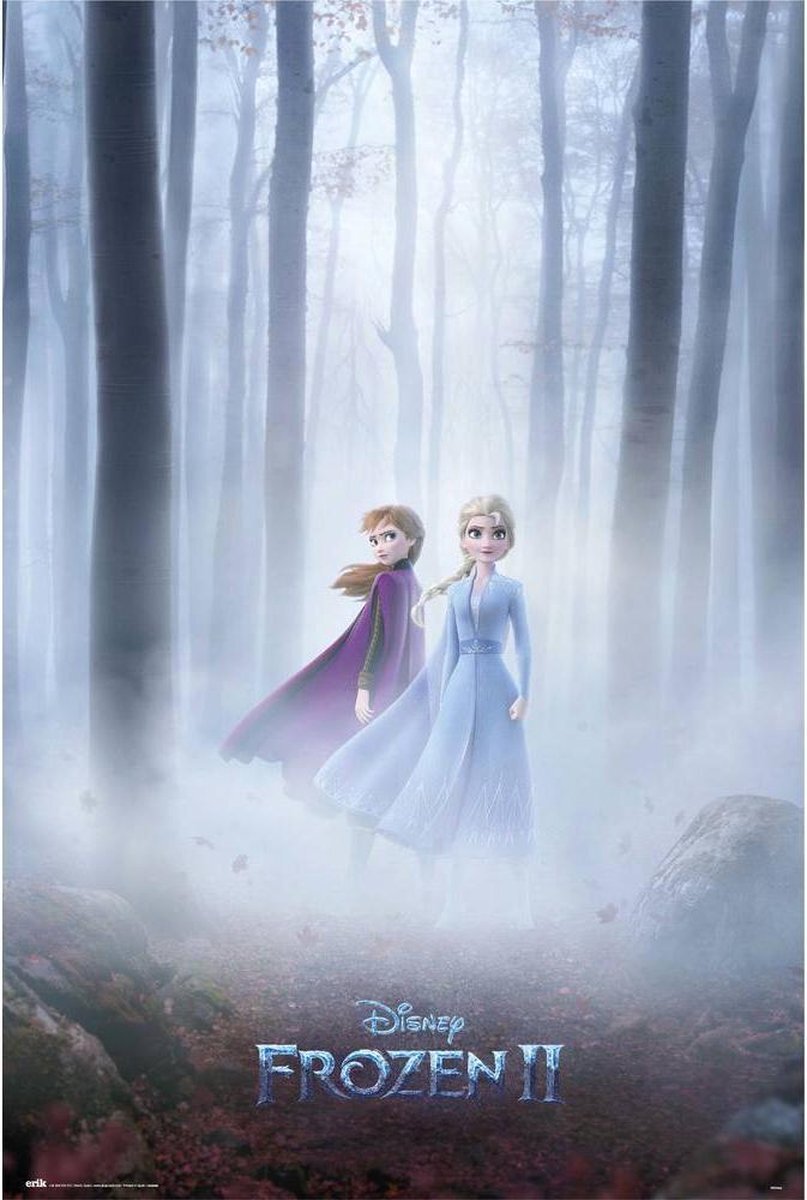 Grupo Erik MAXI POSTER DISNEY FROZEN SISTERS 61 X 91.50 CM