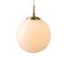 Halo Design Suspension CANDY BALL, opale/laiton vieilli, Ø 20 cm