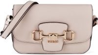 GUESS Janie Convertible Xbody Flap Schoudertas Stone Beige