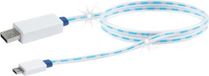 Schwaiger USB-kabel 0.8m USB 2.0 A - Micro-B zwart