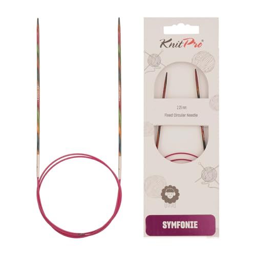 KnitPro KP20512 150 cm x 2,25 mm Symfonie Vaste Cirkelnaalden, Meerkleurig