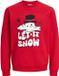 JACK & JONES Sweatshirt Barbados Cherry