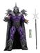 TMNT Figurine Super Shredder, 18 cm, TMNT (1990), Deluxe-uitvoering, met stoffen mantel en accessoires