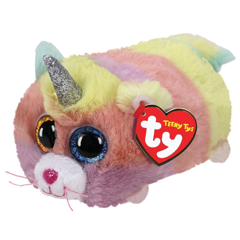 TY Teeny 's Heather Cat 10cm