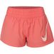 Nike Swoosh Hardloopshorts Dames-Berry, Maat XS