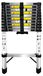 StarTech Telescoopladder Model met één knop 4,4 meter RVS Antislip treden EN131 150 kg