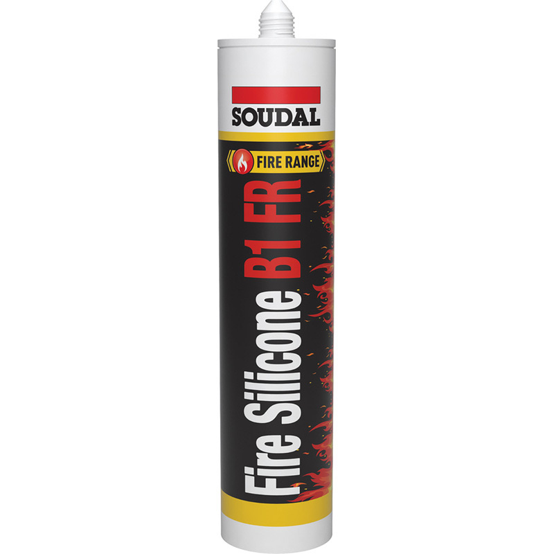 Soudal Soudal Fire Silicone B1 FR Wit 310ml