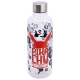 STOR Waterfles Pokémon 850ml Plastic BPA-vrij met Metalen Schroefdop Lekvrij voor School Sport Werk