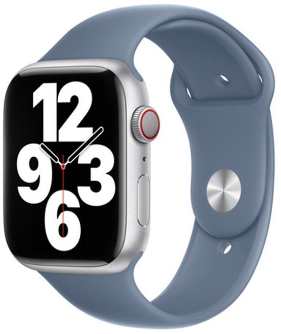 Apple Watch sportbandje - Leisteenblauw - 44/45/46/49mm - M/L