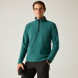 Regatta Thompson lichtgewicht fleece met halve ritssluiting voor heren - Groen - XXL