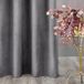Eurofirany 428732 Sheer gordijn & overgordijn, Grijs, Polyester, 1400 x 2700 mm