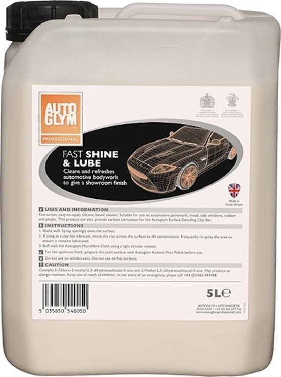 Autoglym Fast Shine And Lube 5L