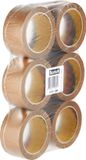 Scotch Verpakkingstape 371 50mmx66m bruin PP 6 rollen