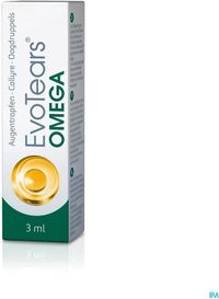 Evotears gouttes oculaires oméga 3ml