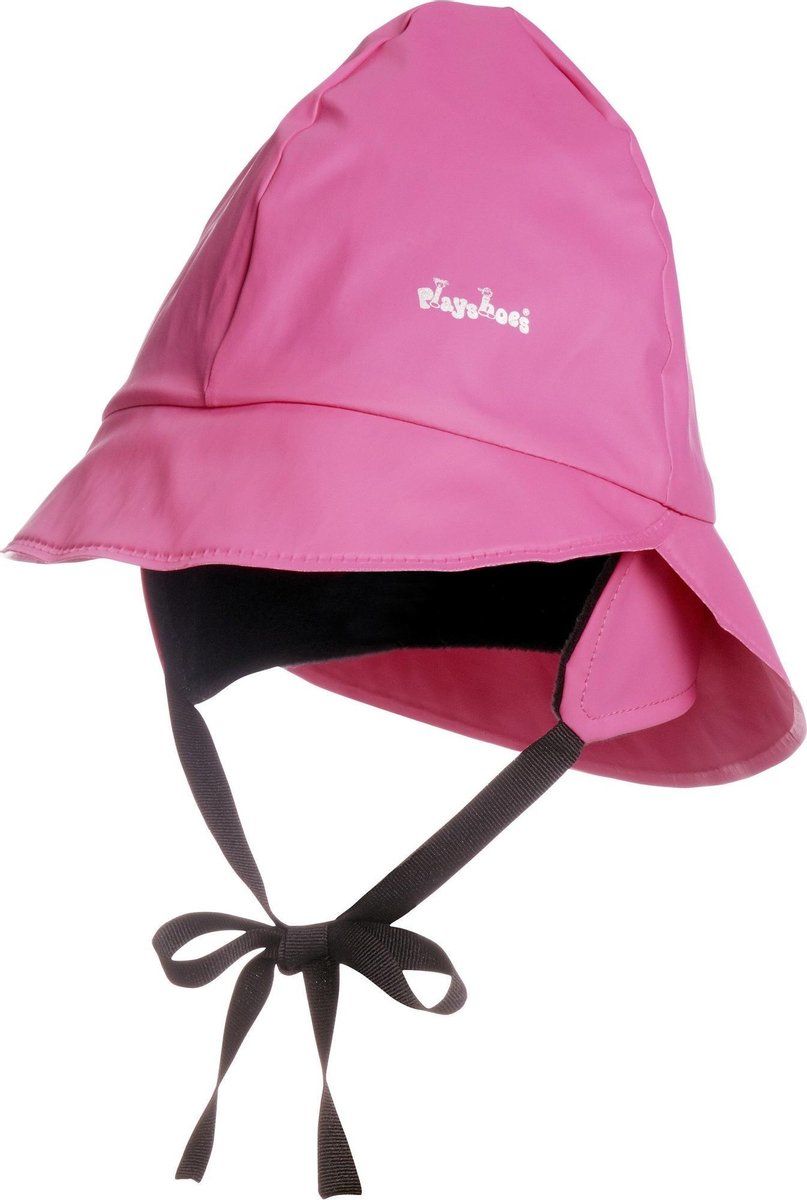Playshoes regenhoed met fleecevoering junior roze 47 cm