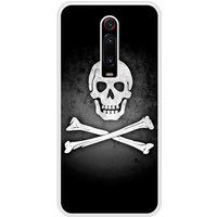 Pirate Drapeau Bedrukt siliconen hoesje compatibel met Mi 9T