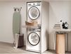 Mobistoxx WASHING Meuble WASHING 2 machines superposées cachemire