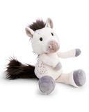 NICI 62243 Knuffelpaard Mony K. Pony, 36 cm, wit