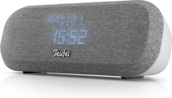 Teufel RADIO ONE Hifi-wekkerradio met DAB+ & FM - grijs