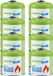 GreenBlue - Gasflessen 8 stuks - Gaspatroon van 500 g. Certificaat: Pi 0437, conform EN 417, butaan-propaan, temperatuurbereik -10 °C tot +40 °C, schroefdraadventiel 7/16'' GB499