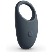 Boners - Vibrerende Cockring - Grijs - Siliconen - Oplaadbaar