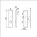 Ami vh-langschild 251/50/15 KT ZS zwart pc72 dd 63/67mm SKG3